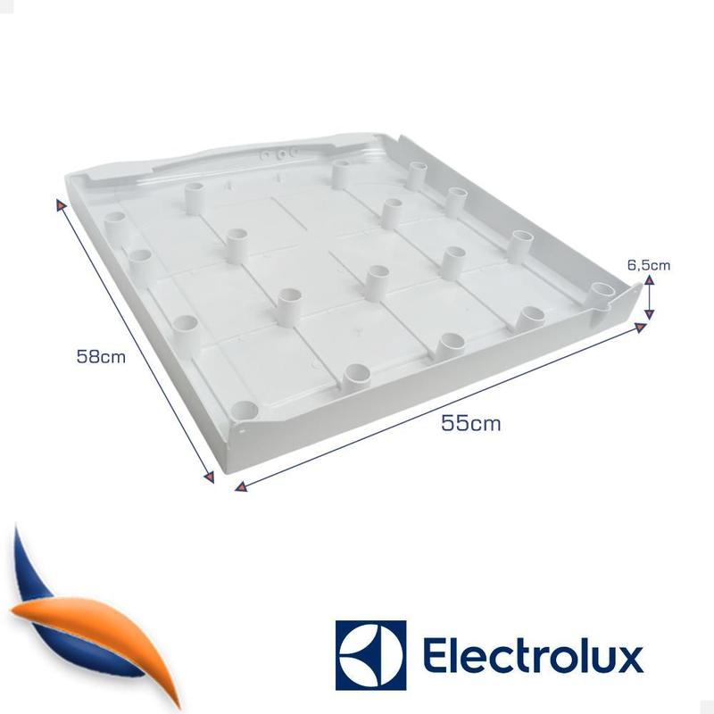 Tampo Freezer Electrolux FE18 77187864 - Branco - Peças para
